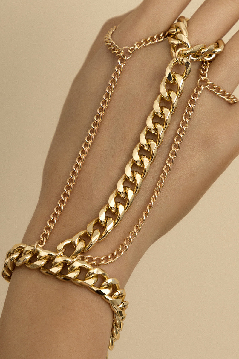 Casual Chain Gold Bracelet - Fashionaviv