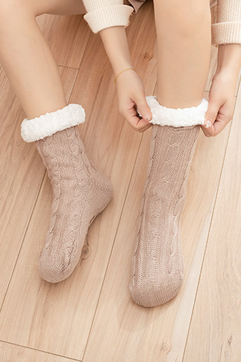 Non-slip Warm Comfy Fit Winter Socks - Fashionaviv