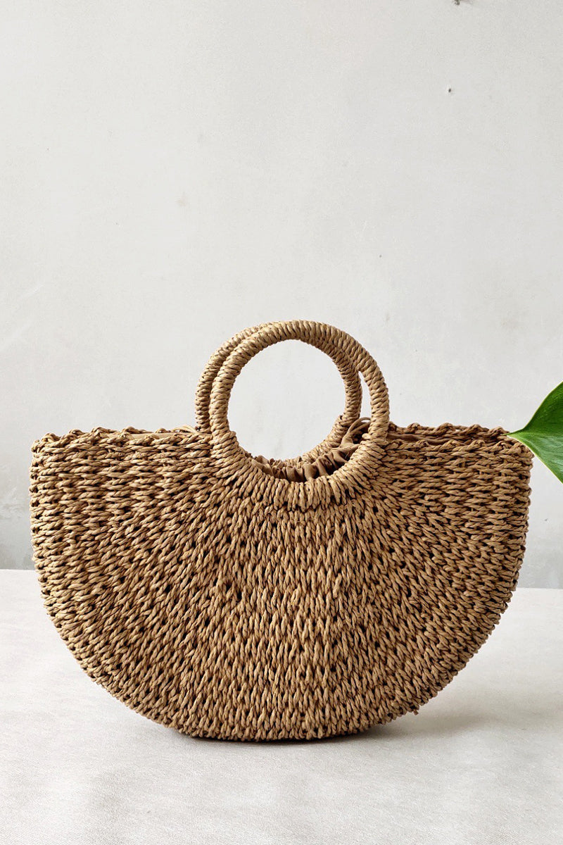 Casual Beach Braided Bag Handbag - Fashionaviv-Accessories-[product_label]