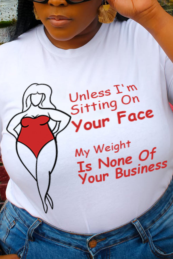 [Pre-Sale] My Weight is None of Your Business Tee-1 - Fashionaviv