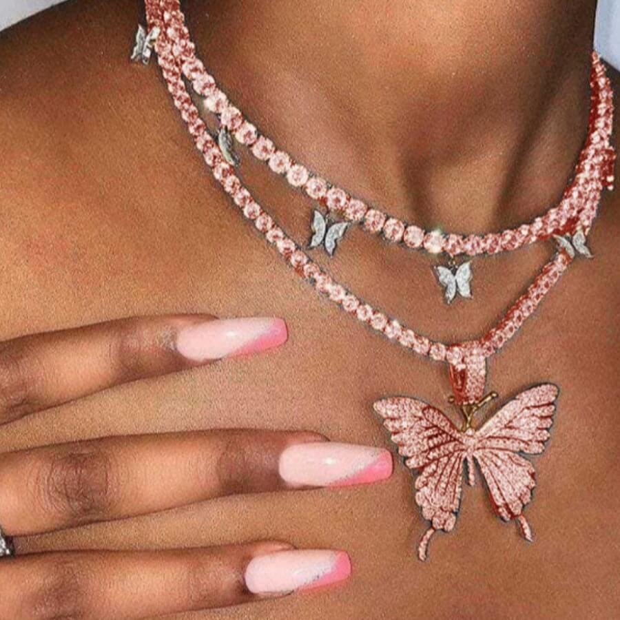 Chic Butterfly Necklace - Fashionaviv