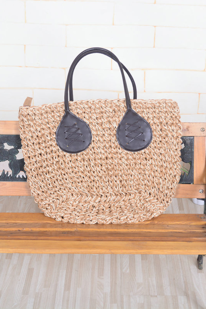 Casual Beach Braided Bag Handbag Shell Bag - Fashionaviv-Accessories-[product_label]